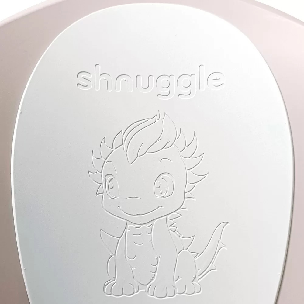 英國 Shnuggle 月亮澡盆-感溫水塞版-珍珠粉【金寶貝 227444】浴盆-細節圖2