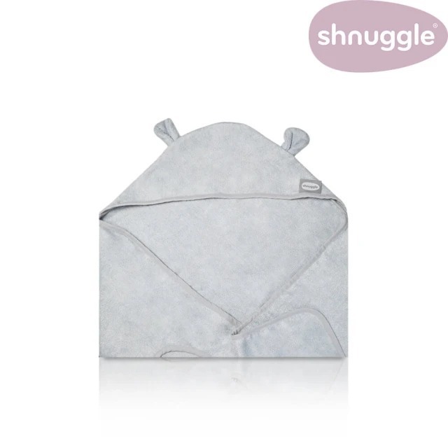 Shnuggle 連帽圍裙嬰兒浴巾【金寶貝】萬用巾 毛巾 澡巾 口水巾(竹纖維抗菌)-規格圖5