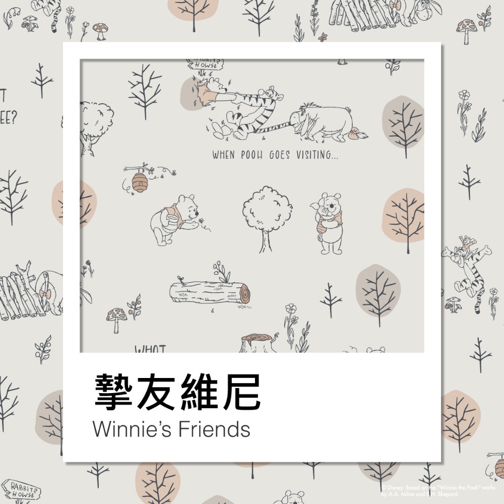 Hugsie BABY 迪士尼系列嬰兒帽【竹纖維款】【金寶貝】維尼 米奇-規格圖6