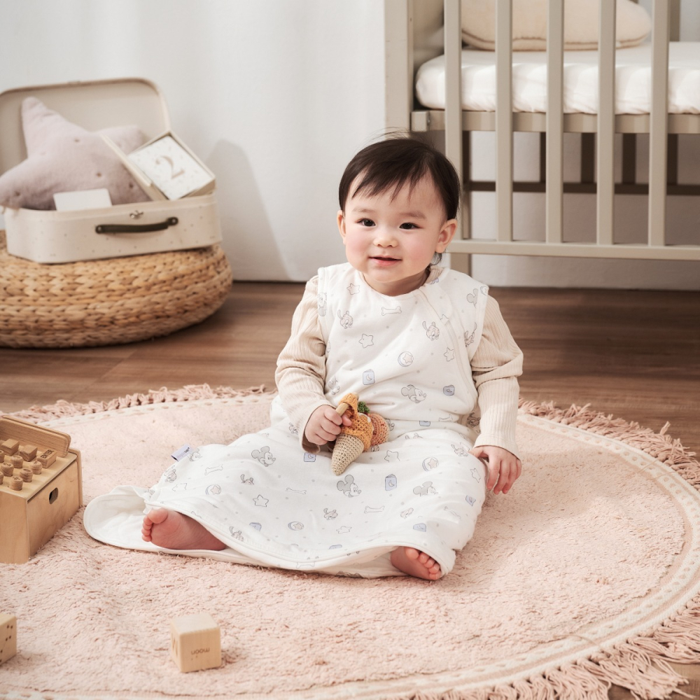 好喜 HugsieBABY 竹纖維 防踢背心 摯友維尼系列【金寶貝 228092】防踢被 嬰兒背心-細節圖3