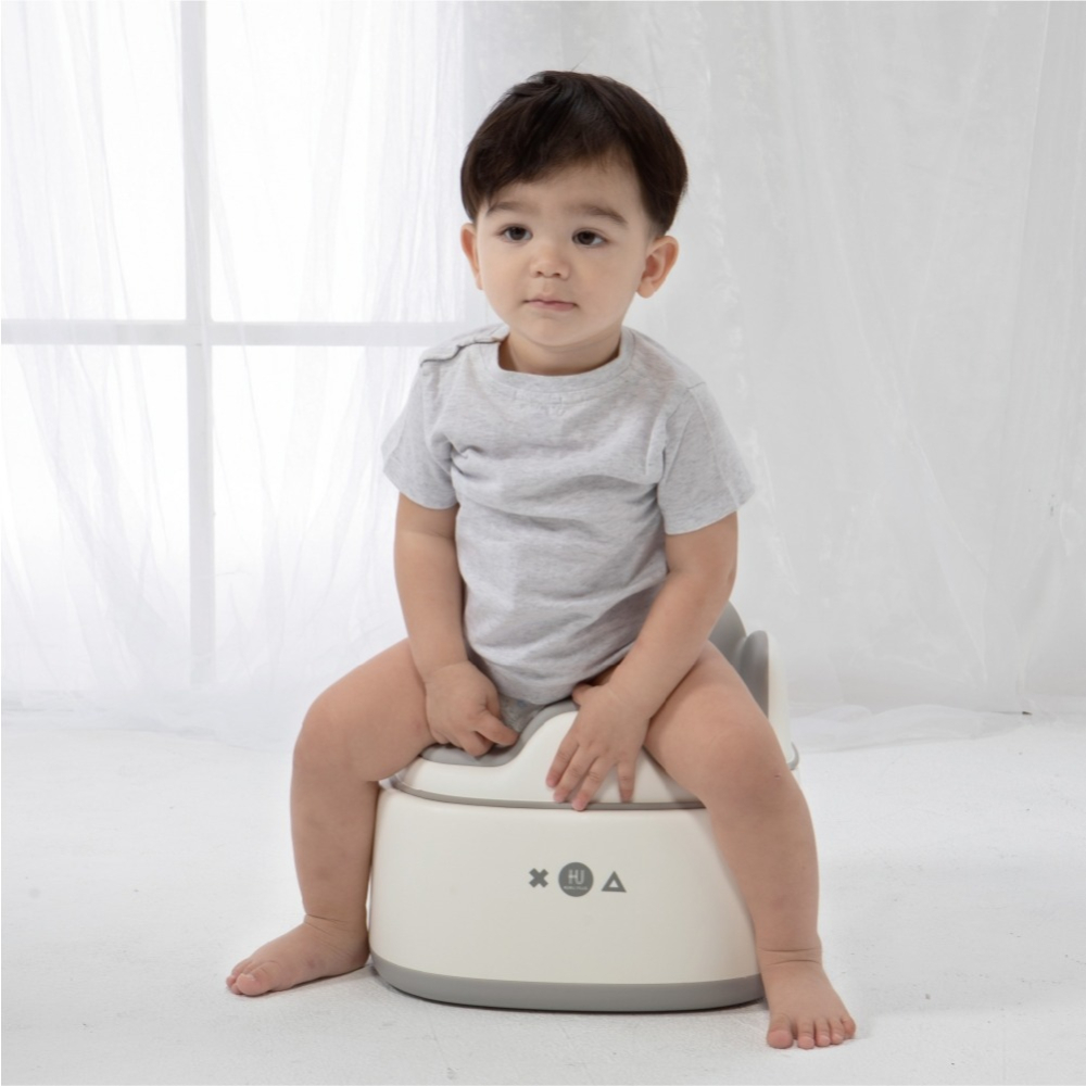 KUKU PLUS 酷咕鴨 豪華軟墊三合一學習便器馬桶【金寶貝】KU1162 學習馬桶-細節圖2