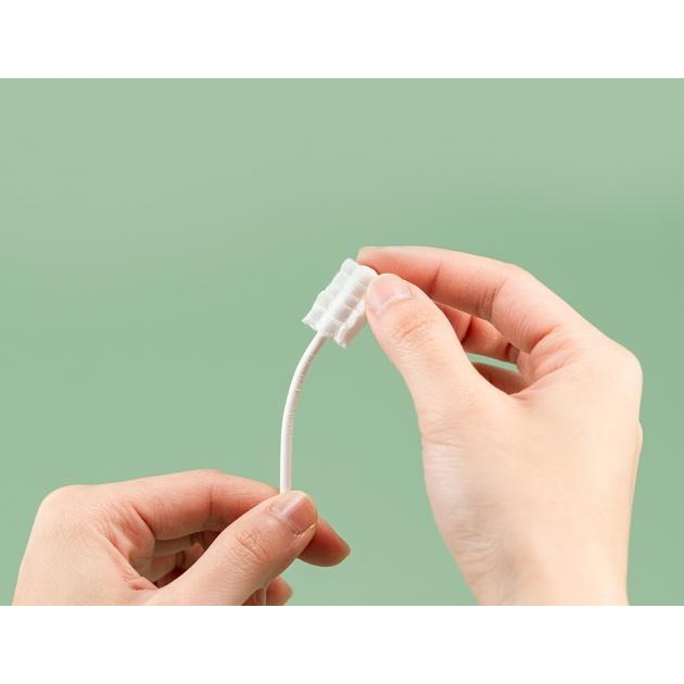 Nuby 口腔潔牙清潔棒30入【金寶貝 227631】(紗布 紙軸 獨立包裝)口腔清潔-細節圖4