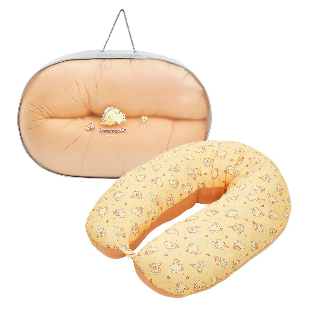 unilove Hopo多功能孕哺枕-竹纖涼感三麗鷗聯名系列(枕套+枕芯)【金寶貝】月亮枕、孕婦枕、寶寶沙發-規格圖10