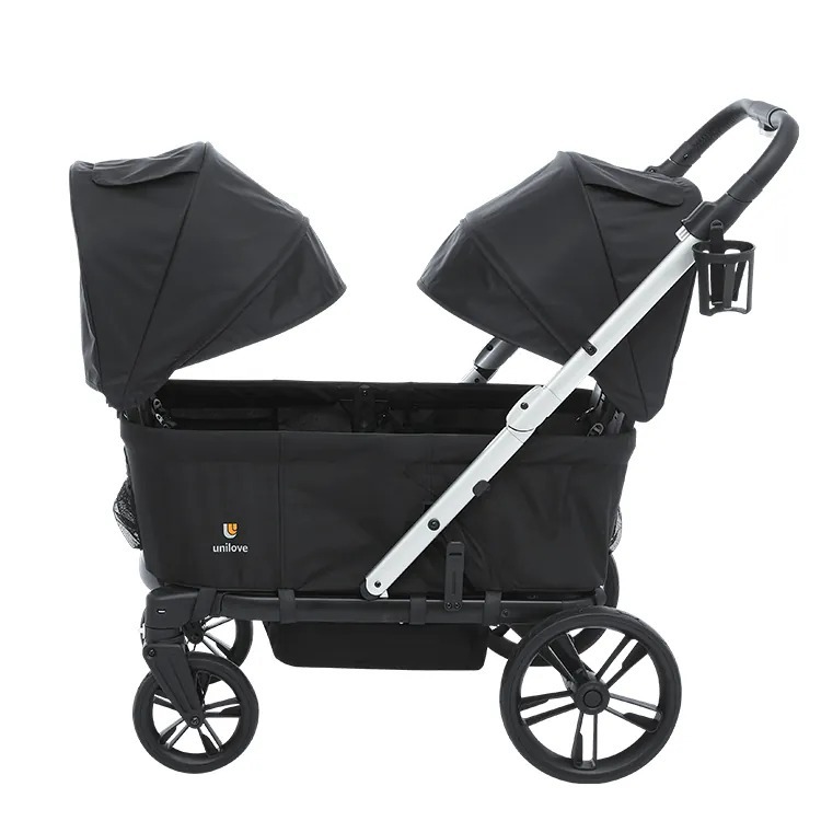 英國 unilove Trio Trolly多地型全能手推車【金寶貝】單人推車 雙人推車 露營推車 寶寶推車 二寶推車-細節圖2