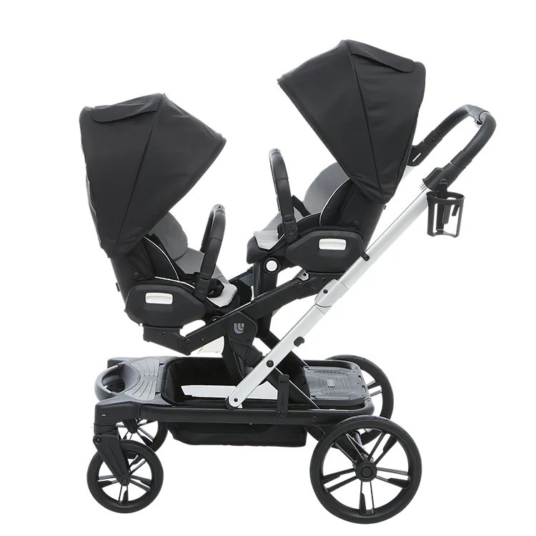 英國 unilove Trio Trolly多地型全能手推車【金寶貝】單人推車 雙人推車 露營推車 寶寶推車 二寶推車-細節圖4