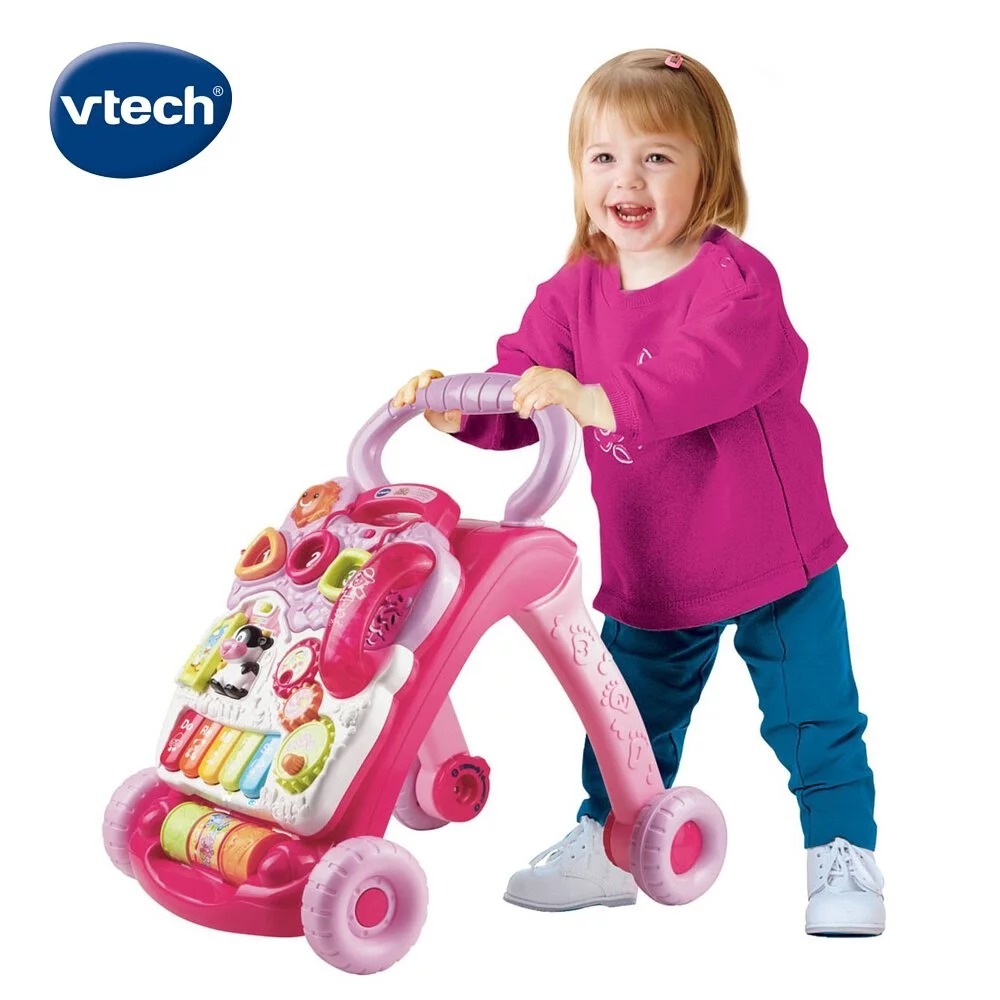 Vtech 寶寶聲光學步車(3色可選)【金寶貝】-細節圖4