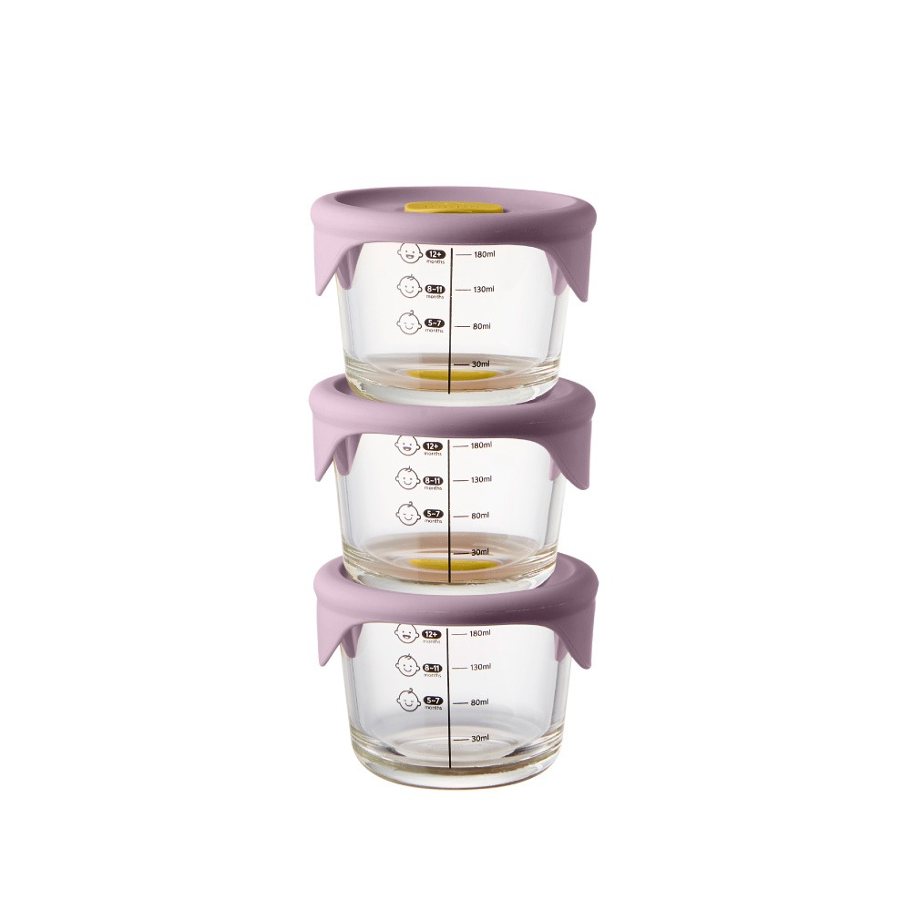 Locknlock樂扣樂扣 寶寶副食品 耐熱 玻璃 調理盒 230ml 【金寶貝】-細節圖4