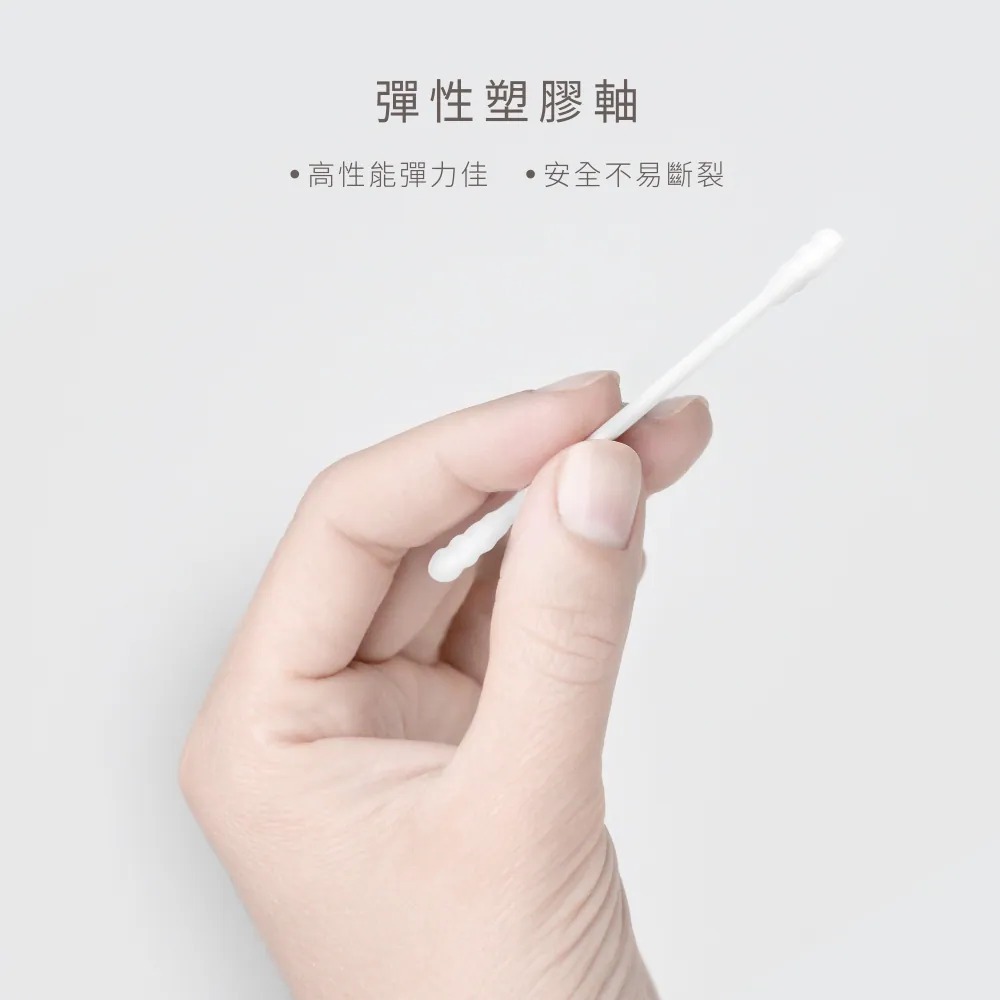 PUKU 藍色企鵝 螺旋棉花棒(200pcs)【金寶貝 07322】棉棒-細節圖4