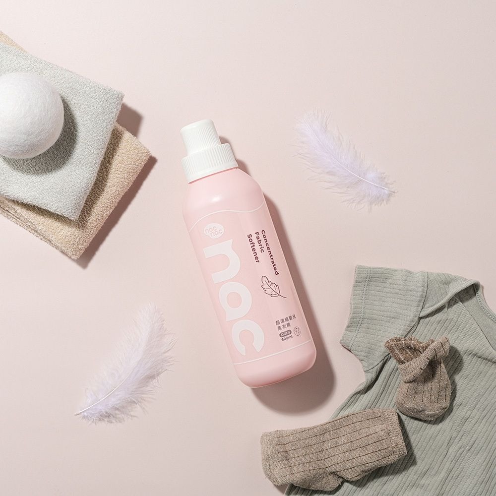 nac nac超濃縮嬰兒柔衣精600ml【金寶貝 226179】 (花香/衣物柔軟精/嬰兒柔軟精)-細節圖3