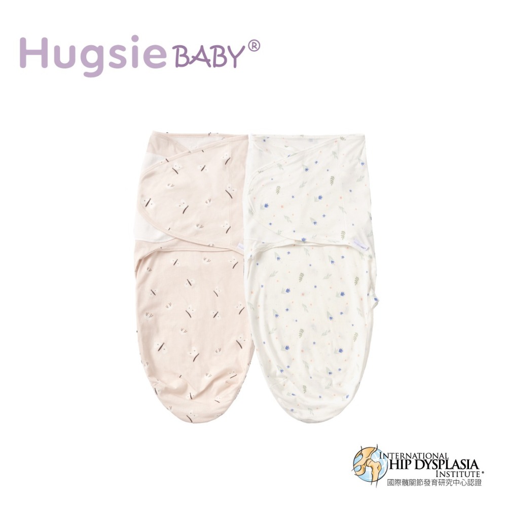好喜 Hugsie BABY靜音袋鼠包巾-歐風小徑(竹纖維款) 【金寶貝 229313】嬰兒包巾 懶人包巾-細節圖3