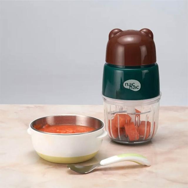 nac nac副食品磨泥調理機-台灣黑熊版【金寶貝 229186 】-細節圖2