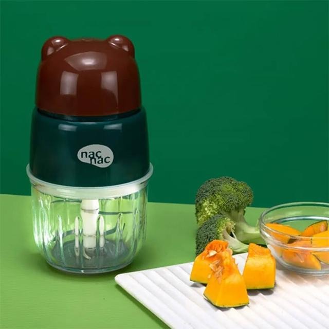 nac nac副食品磨泥調理機-台灣黑熊版【金寶貝 229186 】-細節圖4