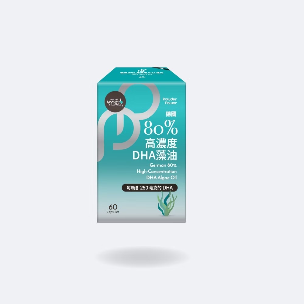 六甲村 德國80%高濃度DHA藻油（60粒）【金寶貝 228219】-規格圖4