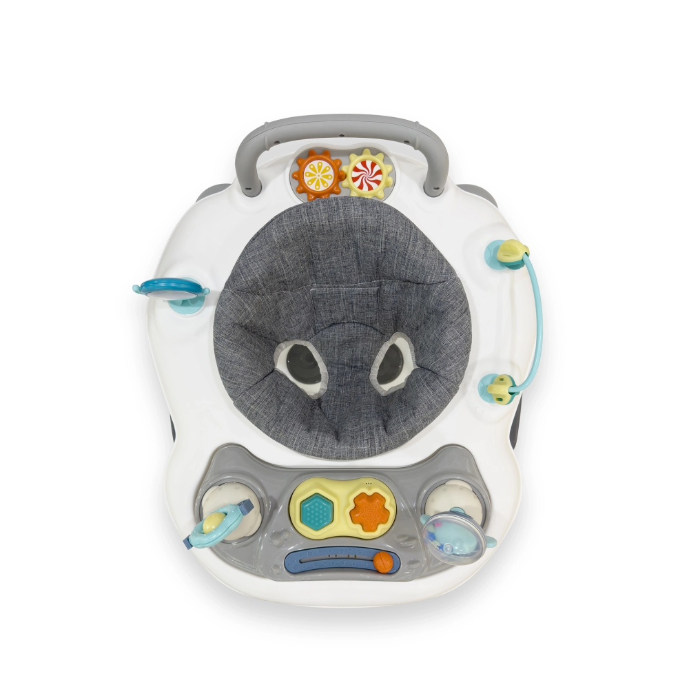 BeBe de Luxe五合一嬰幼兒學步車(附玩具)-灰色/米色【金寶貝】BD4101101 BD4101102-細節圖3
