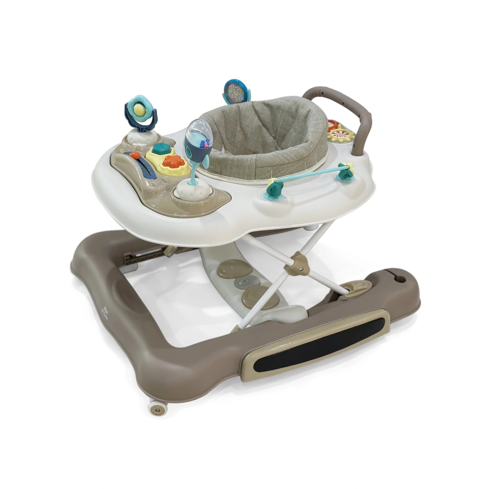 BeBe de Luxe五合一嬰幼兒學步車(附玩具)-灰色/米色【金寶貝】BD4101101 BD4101102-細節圖4