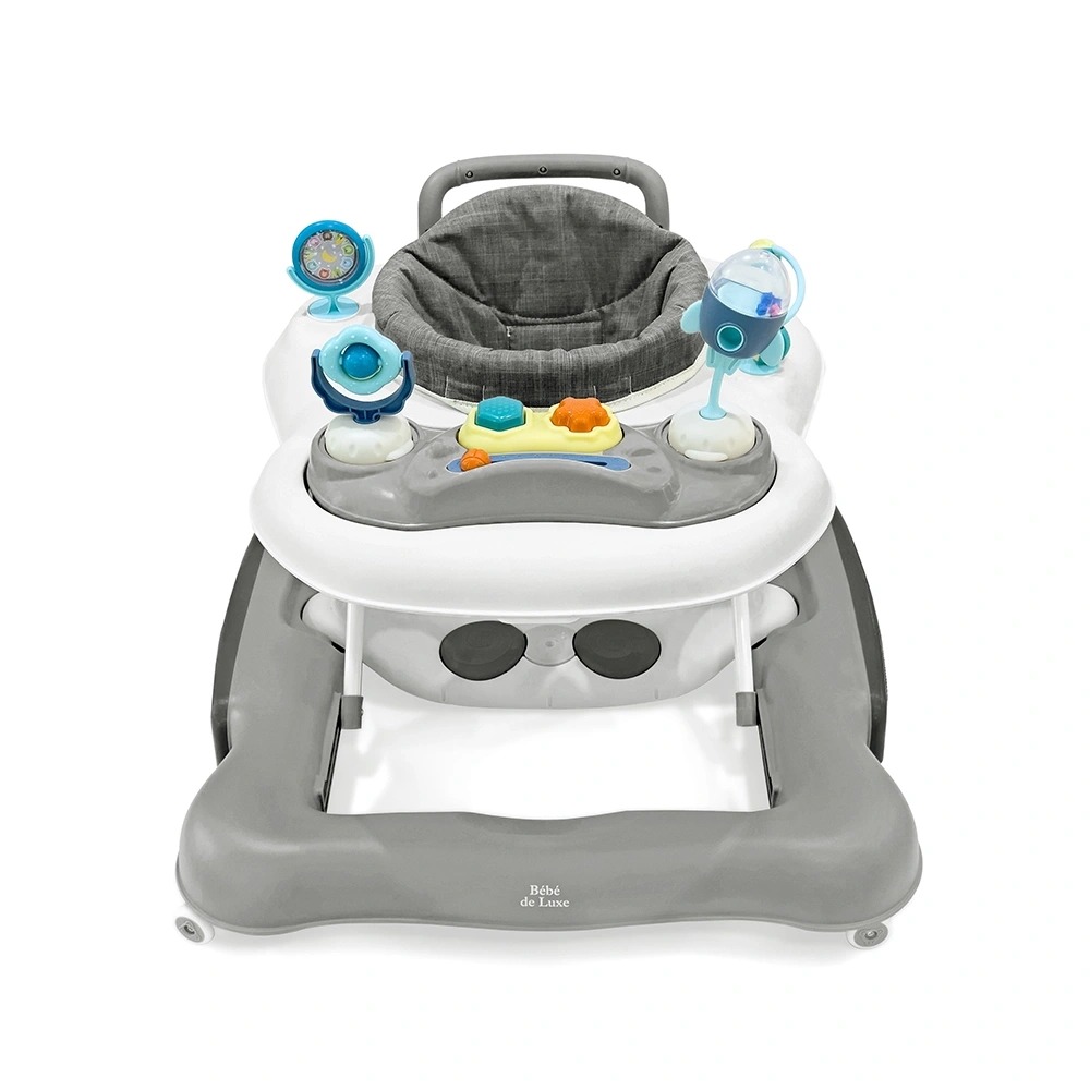 BeBe de Luxe五合一嬰幼兒學步車(附玩具)-灰色/米色【金寶貝】BD4101101 BD4101102-規格圖4