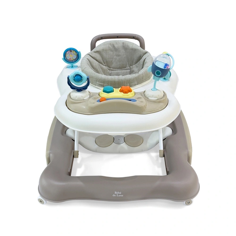 BeBe de Luxe五合一嬰幼兒學步車(附玩具)-灰色/米色【金寶貝】BD4101101 BD4101102-規格圖4