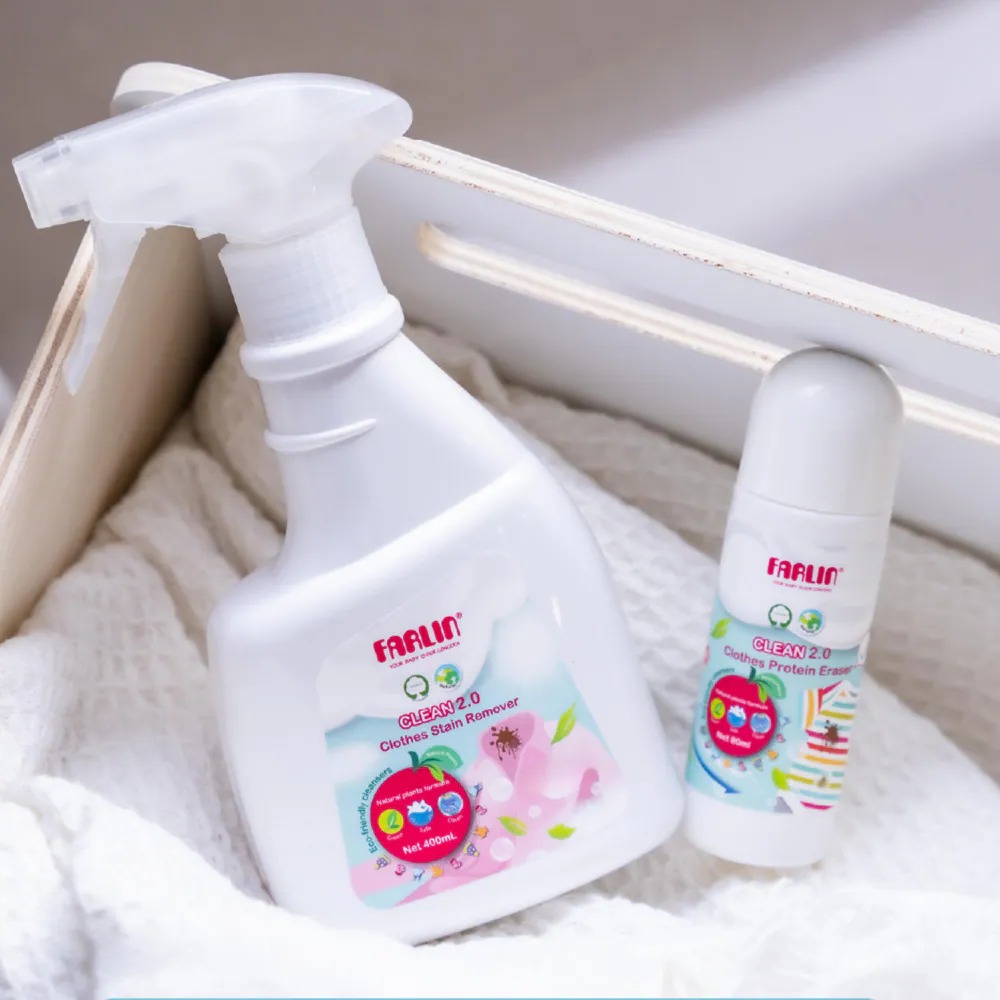 Farlin 寶寶衣物去漬劑 (隨身瓶80ml/噴罐400ml)【金寶貝 229803/229804】-細節圖4