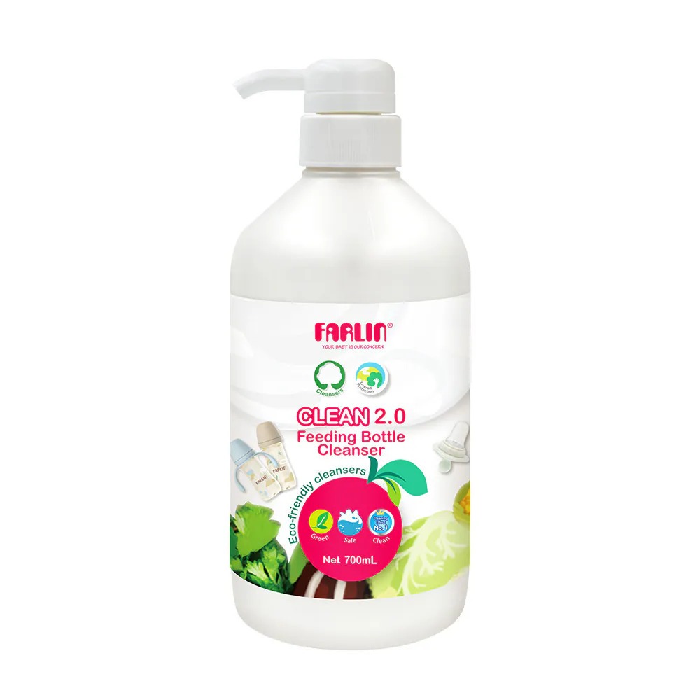 Farlin EcoClean 植物性奶瓶蔬果清潔劑【金寶貝】-細節圖3
