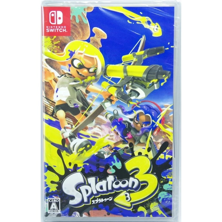 ＜譜蕾兒電玩＞（全新）NS 斯普拉遁 3 中文版 漆彈大作戰 3 Switch Splatoon 3-規格圖2