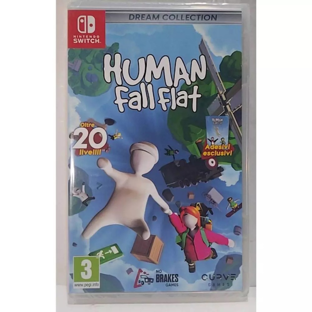 ＜譜蕾兒電玩＞（全新）NS 人類：跌落夢境 簡體中文版 Human:Fall Flat Anniversary-規格圖4