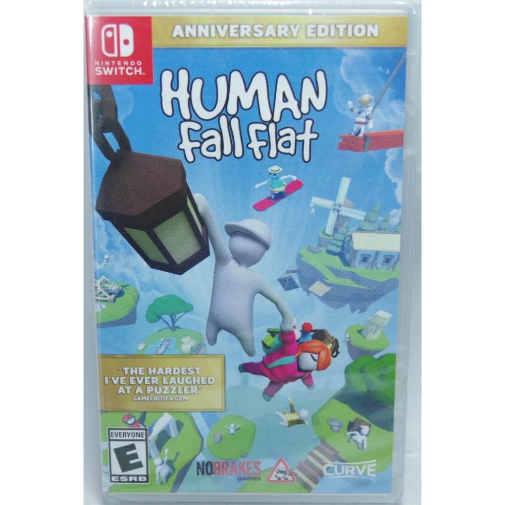 ＜譜蕾兒電玩＞（全新）NS 人類：跌落夢境 簡體中文版 Human:Fall Flat Anniversary-規格圖4