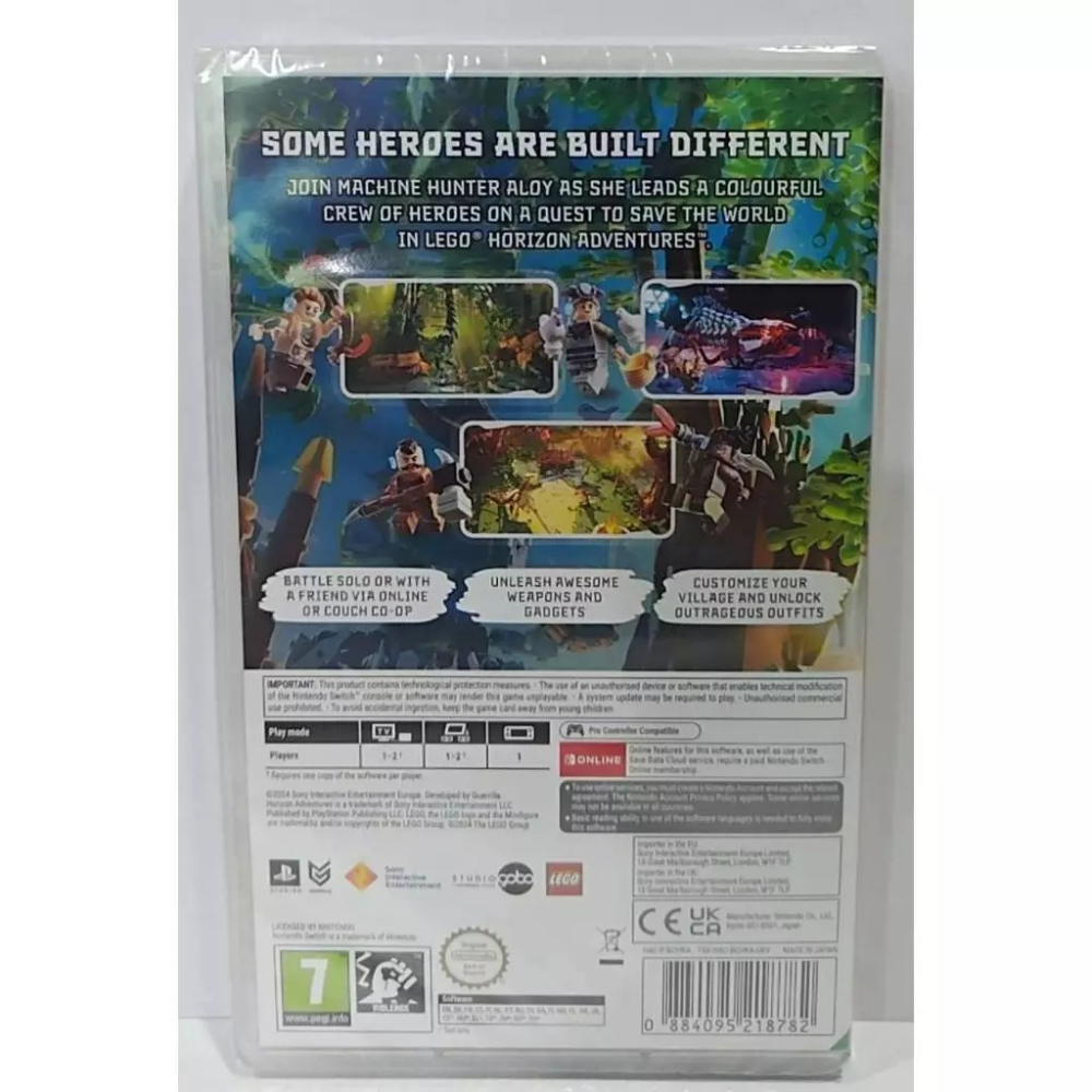 ＜譜蕾兒電玩＞（全新）NS 樂高地平線大冒險 中文版 Switch-細節圖2