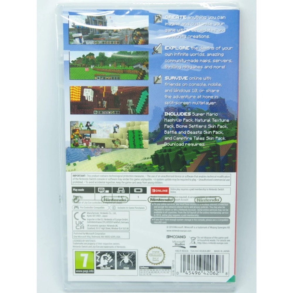 ＜譜蕾兒電玩＞（全新）NS 我的世界 中文版 Minecraft 當個創世神-細節圖6