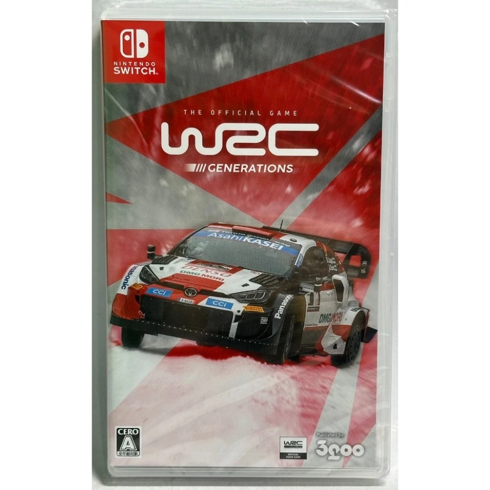＜譜蕾兒電玩＞（全新）NS 世界越野冠軍賽 世代 中文版 Switch WRC Generations-規格圖3
