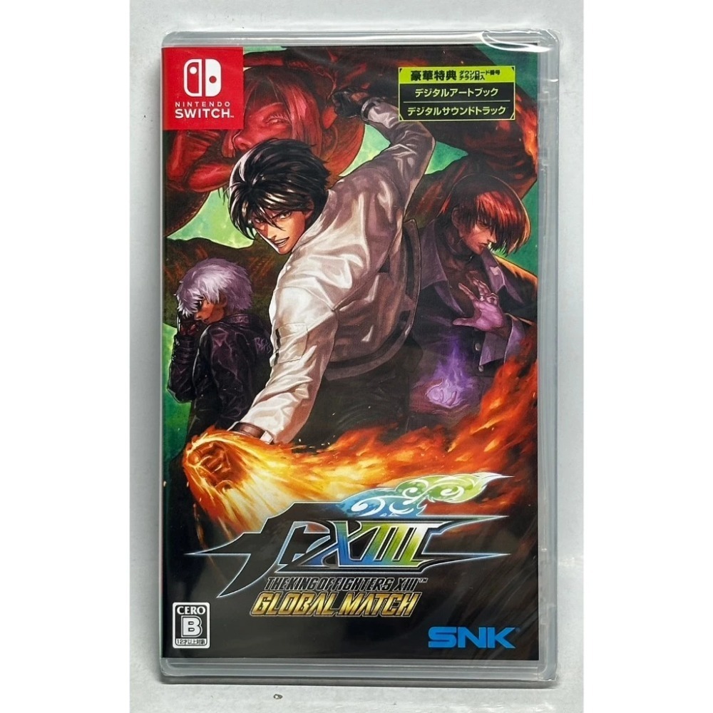 ＜譜蕾兒電玩＞（全新）NS 拳皇 XIII 全球對戰版 中文版 Switch KOF XIII 格鬥天王-規格圖2