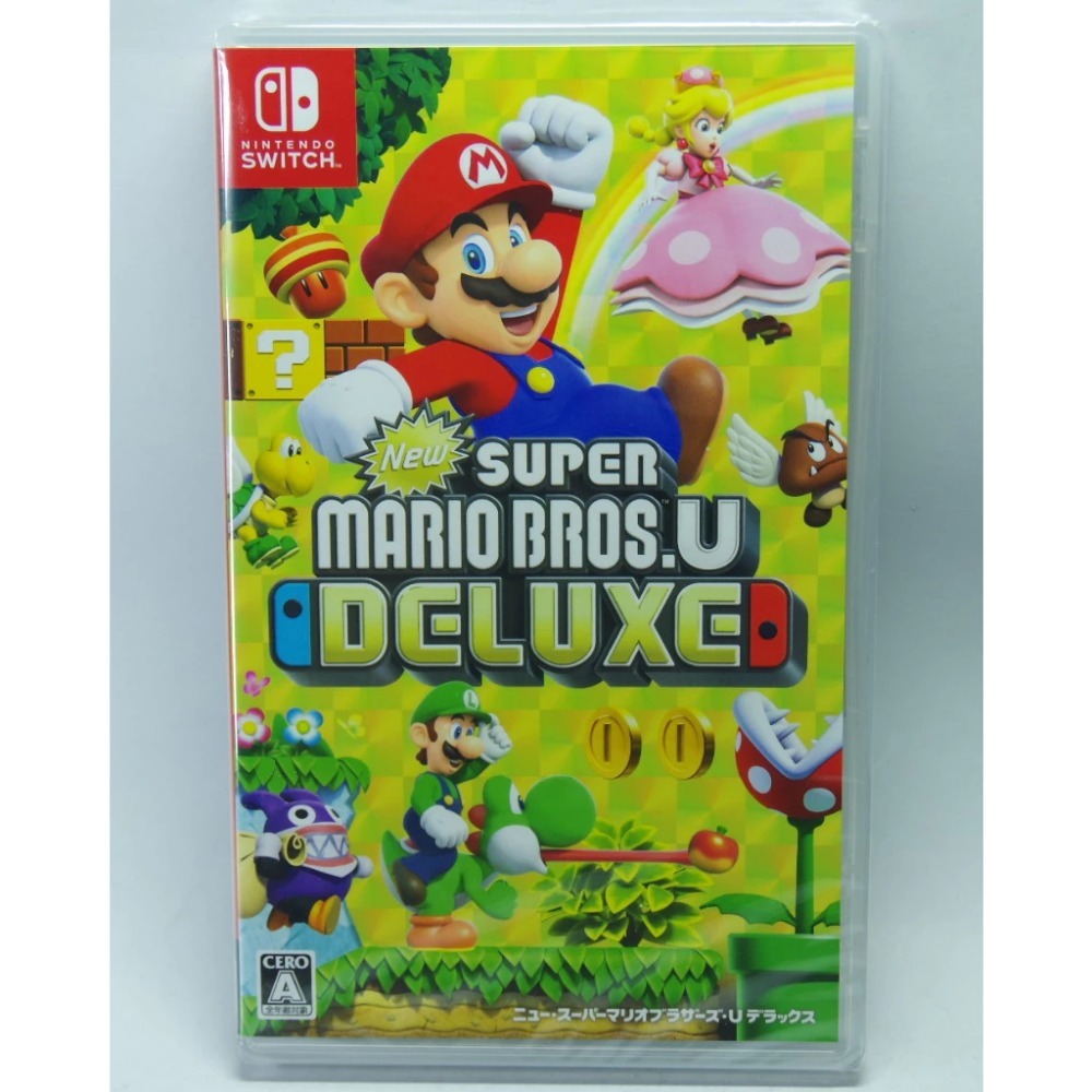 ＜譜蕾兒電玩＞（全新）NS New 超級瑪利歐兄弟 U 豪華版 中文版 Switch-規格圖2