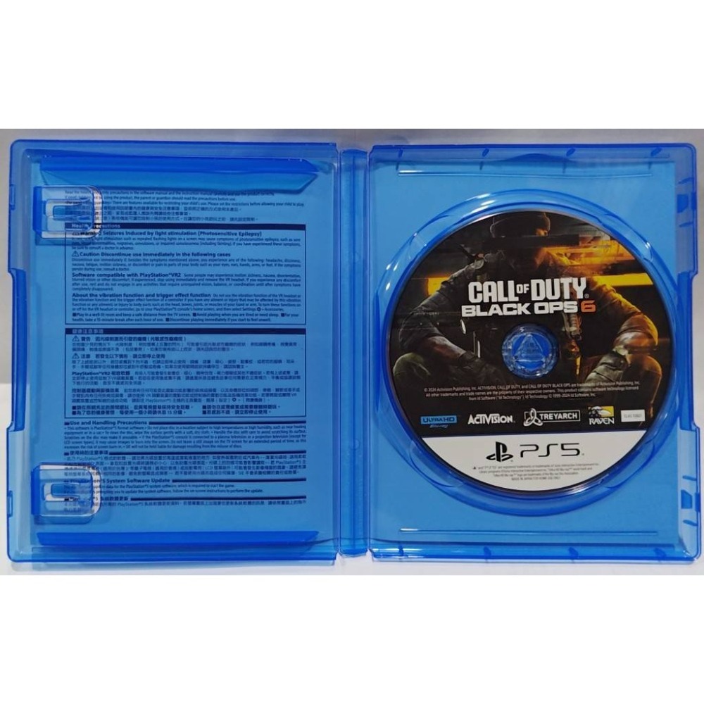 ＜譜蕾兒電玩＞（二手）PS5 決勝時刻：黑色行文版動 6 中 Call of Duty-細節圖3