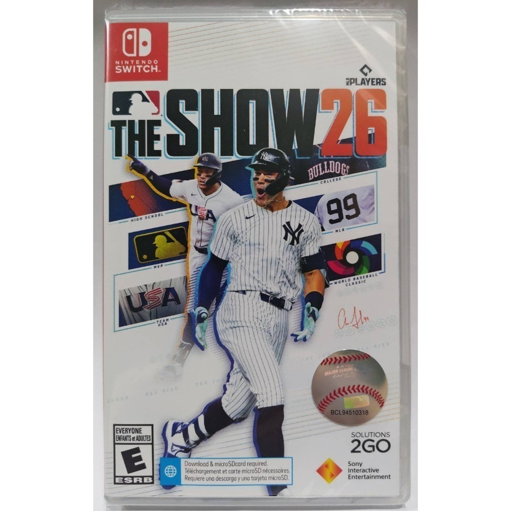 ＜譜蕾兒電玩＞（全新）NS 美國職棒大聯盟 26 英文版 MLB The Show 26-規格圖2