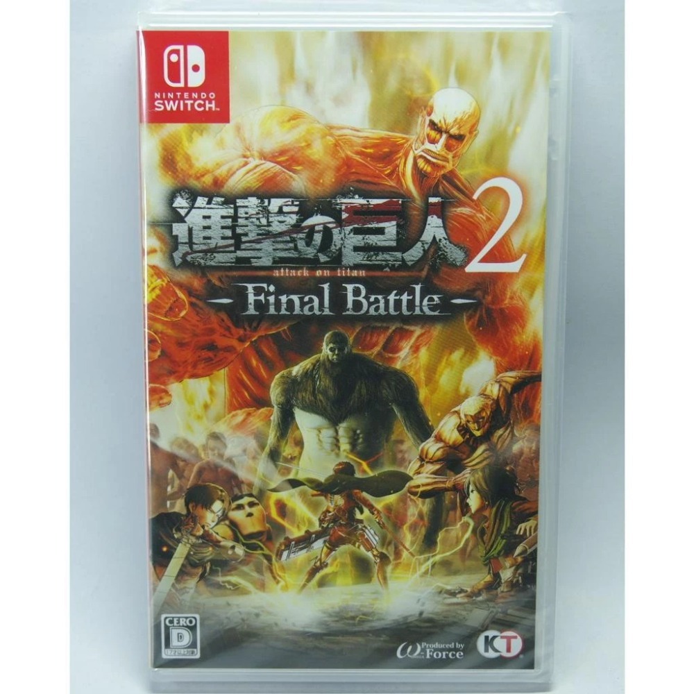 ＜譜蕾兒電玩＞（全新）NS 進擊的巨人 2 Final Battle 中文版 Switch-規格圖2