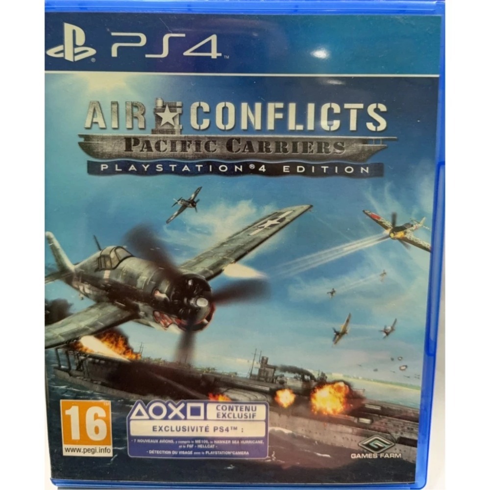 ＜譜蕾兒電玩＞（二手）PS4 藍天對決：太平洋戰爭 Air Conflicts: Pacific Carriers-規格圖3