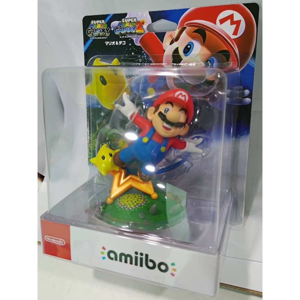 ＜譜蕾兒電玩＞（全新）amiibo 人偶玩具 瑪利歐 & 奇可 超級瑪利歐系列-細節圖2