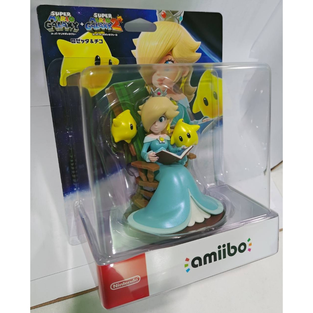 ＜譜蕾兒電玩＞（全新）amiibo 人偶玩具 羅潔塔 & 奇可 超級瑪利歐系列-細節圖2