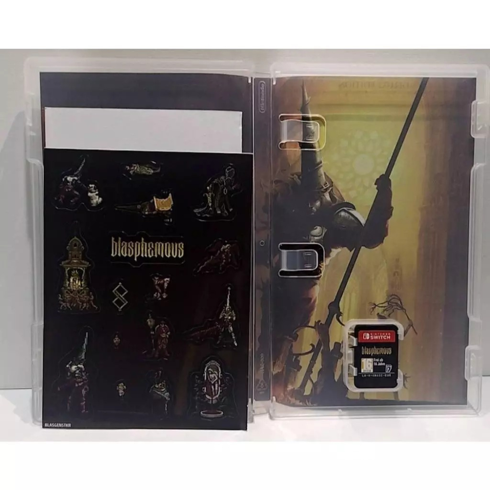 ＜譜蕾兒電玩＞（二手）NS 褻瀆神明 豪華版 簡中文版 Blasphemous Deluxe Edition 絕版品-細節圖3