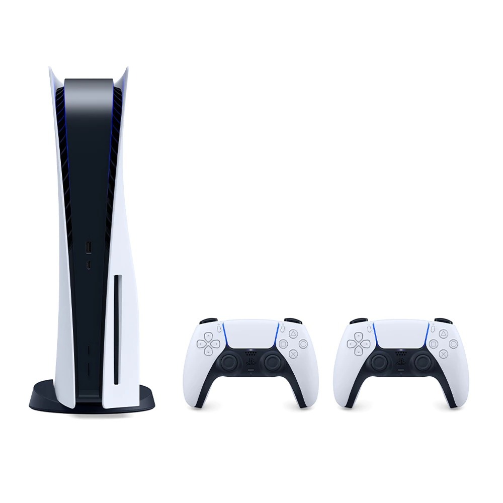 ＜譜蕾兒電玩＞（全新）PS5 Slim 主機 數位版 雙 DualSense 無線控制器同捆組-細節圖2
