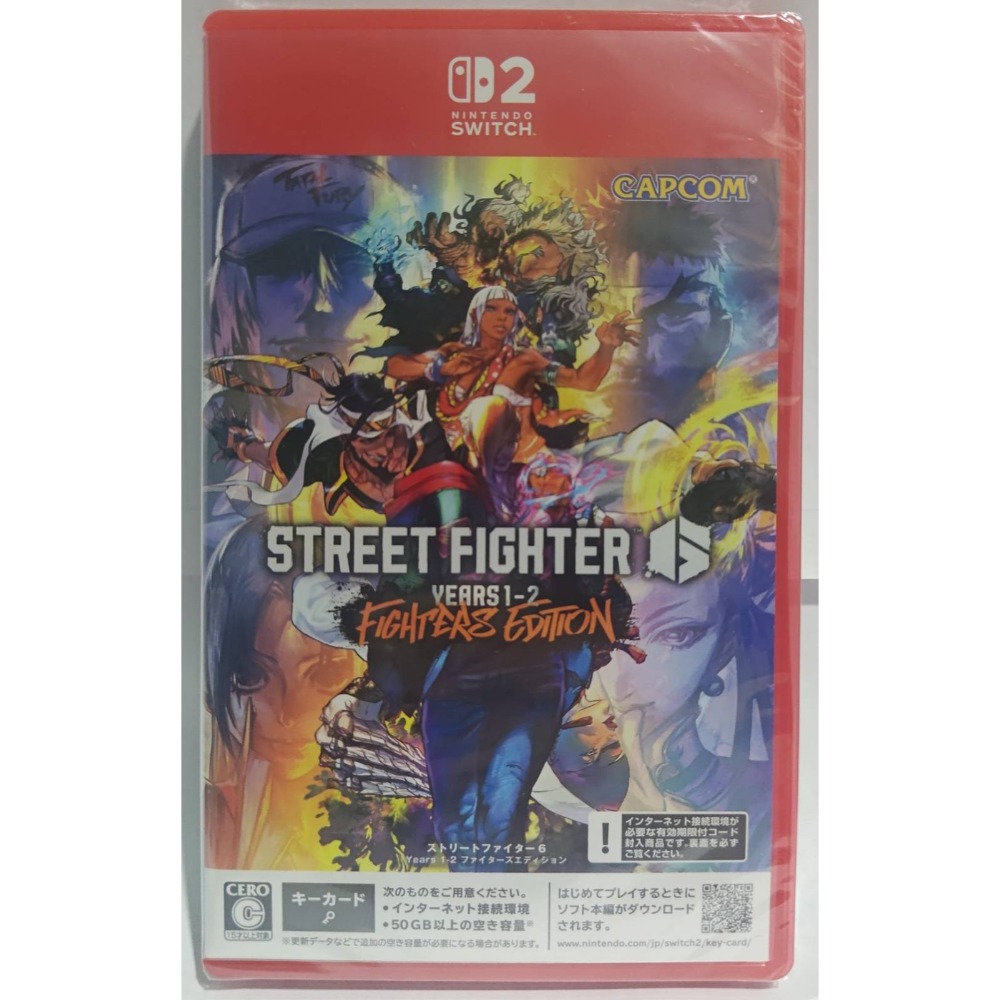 ＜譜蕾兒電玩＞（全新）NS2 快打旋風 6 Years 1-2 Fighters Edition 中文版-規格圖2