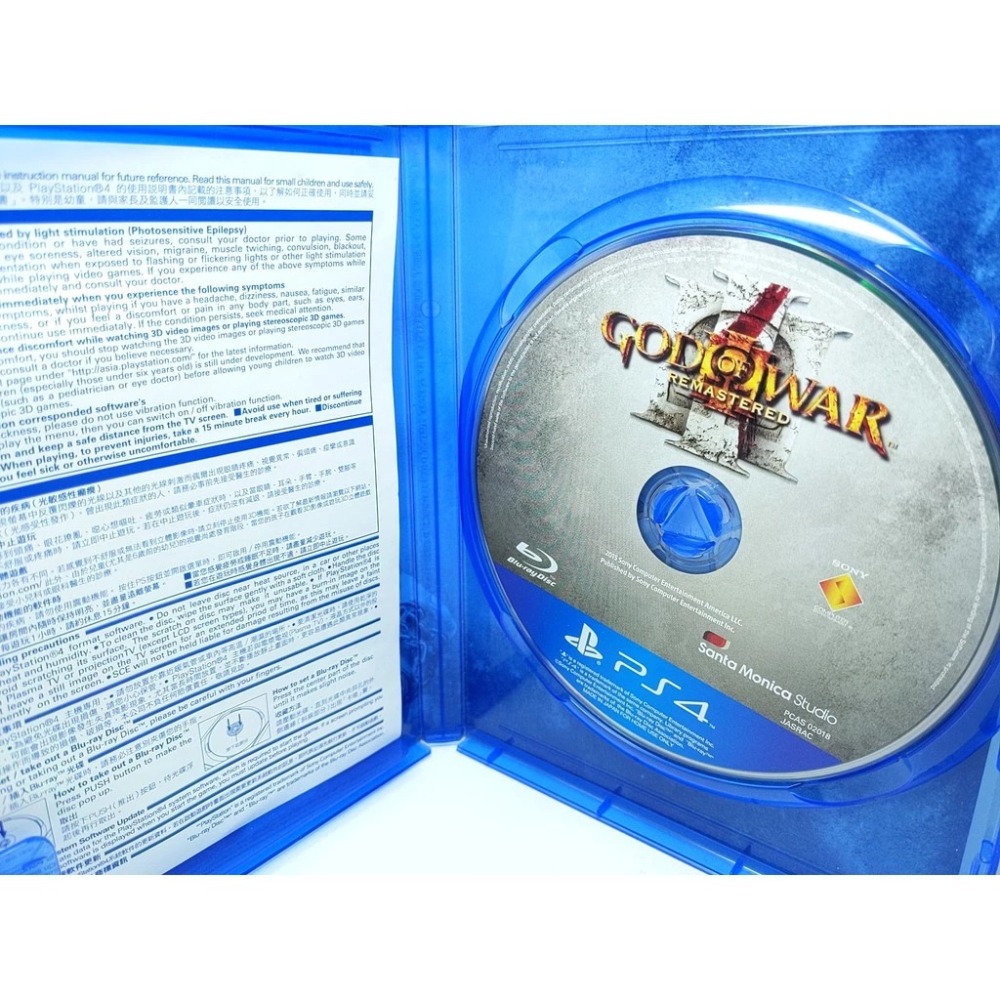 ＜譜蕾兒電玩＞（二手）PS4 戰神 3：強化版 中文版 God of War III Remastered-細節圖3