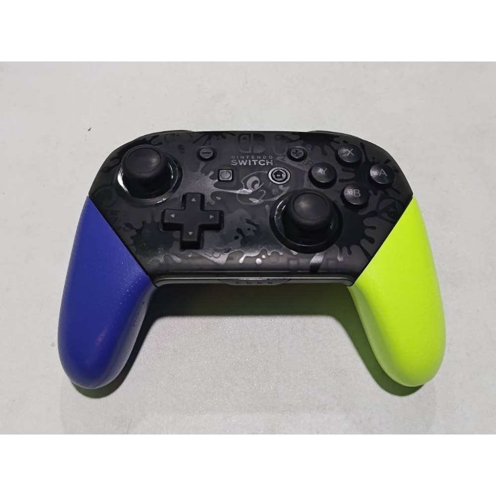 ＜譜蕾兒電玩＞（二手）NS 任天堂 原廠 PRO 控制器 手把 漆彈款 魔物獵人款 薩爾達款-細節圖7
