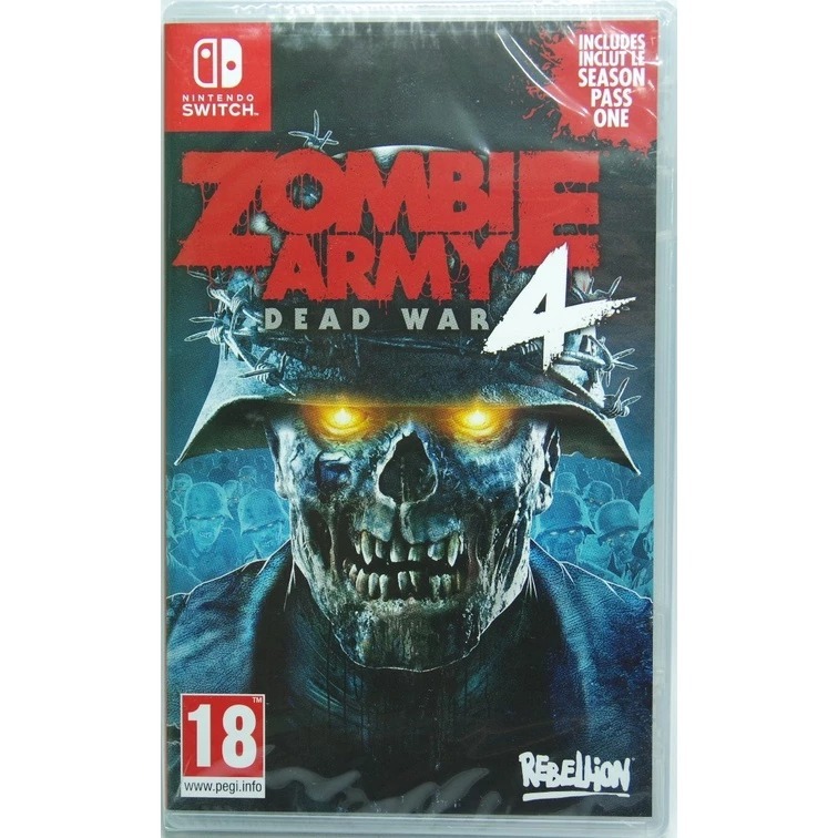＜譜蕾兒電玩＞（全新）NS 殭屍部隊：死亡戰爭 4 中文版 Zombie Army 4: Dead War-規格圖2