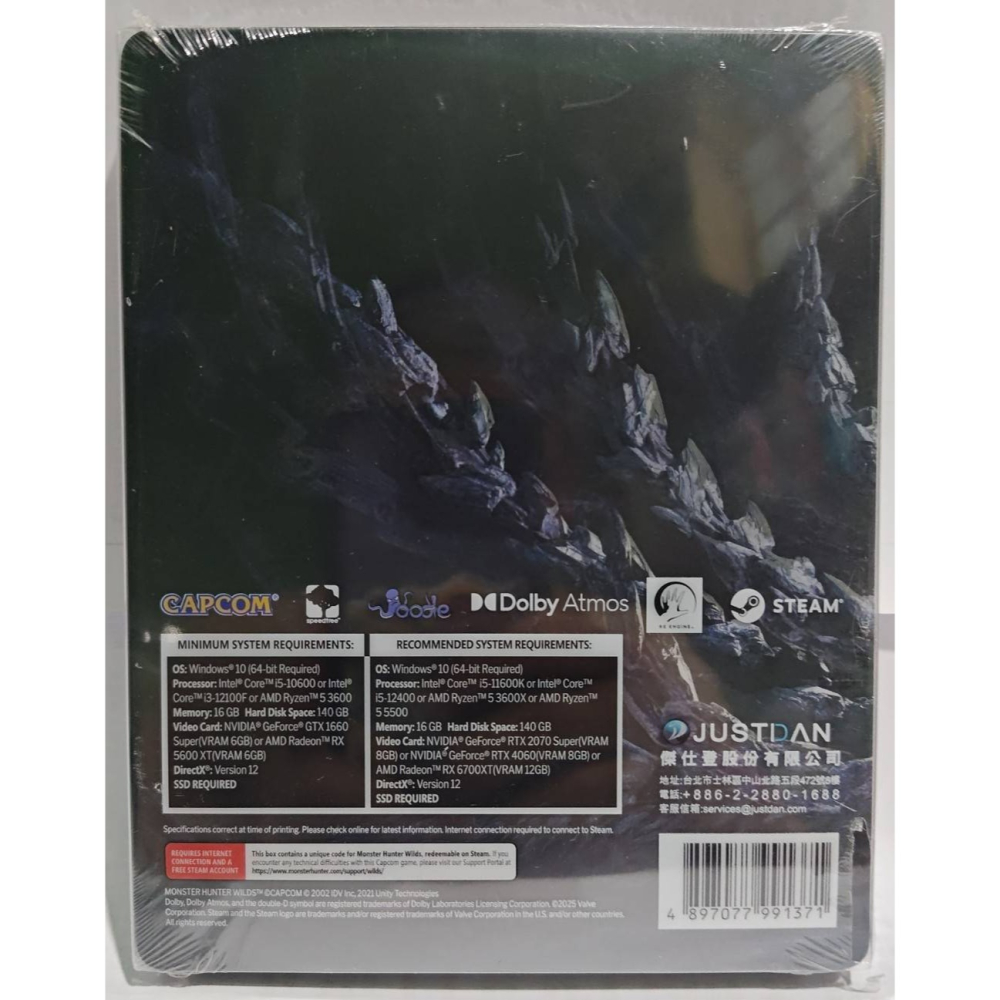 ＜譜蕾兒電玩＞（全新）PC 魔物獵人 荒野 中文限定版-細節圖2