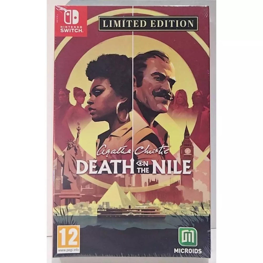 ＜譜蕾兒電玩＞（全新）NS 阿嘉莎 克莉絲蒂：尼羅河謀殺案 簡體中文版-規格圖2