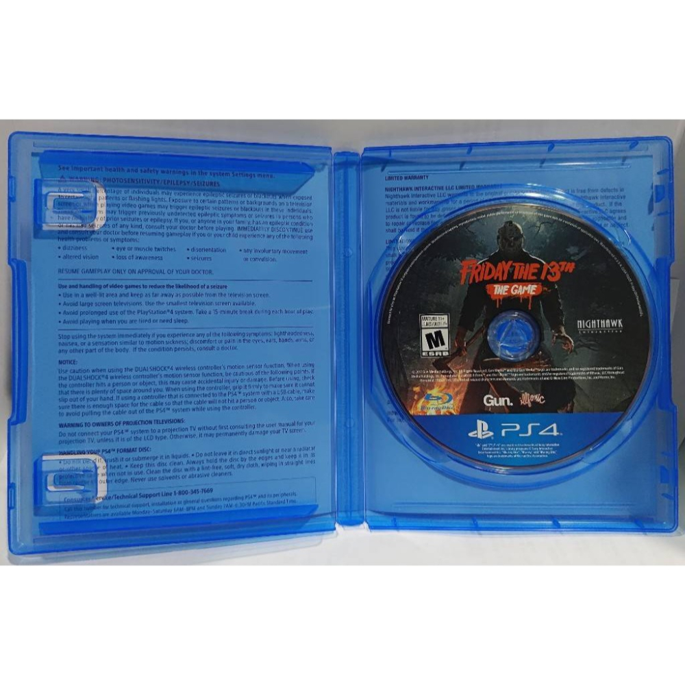 ＜譜蕾兒電玩＞（二手）PS4 十三號星期五 英文版-細節圖3
