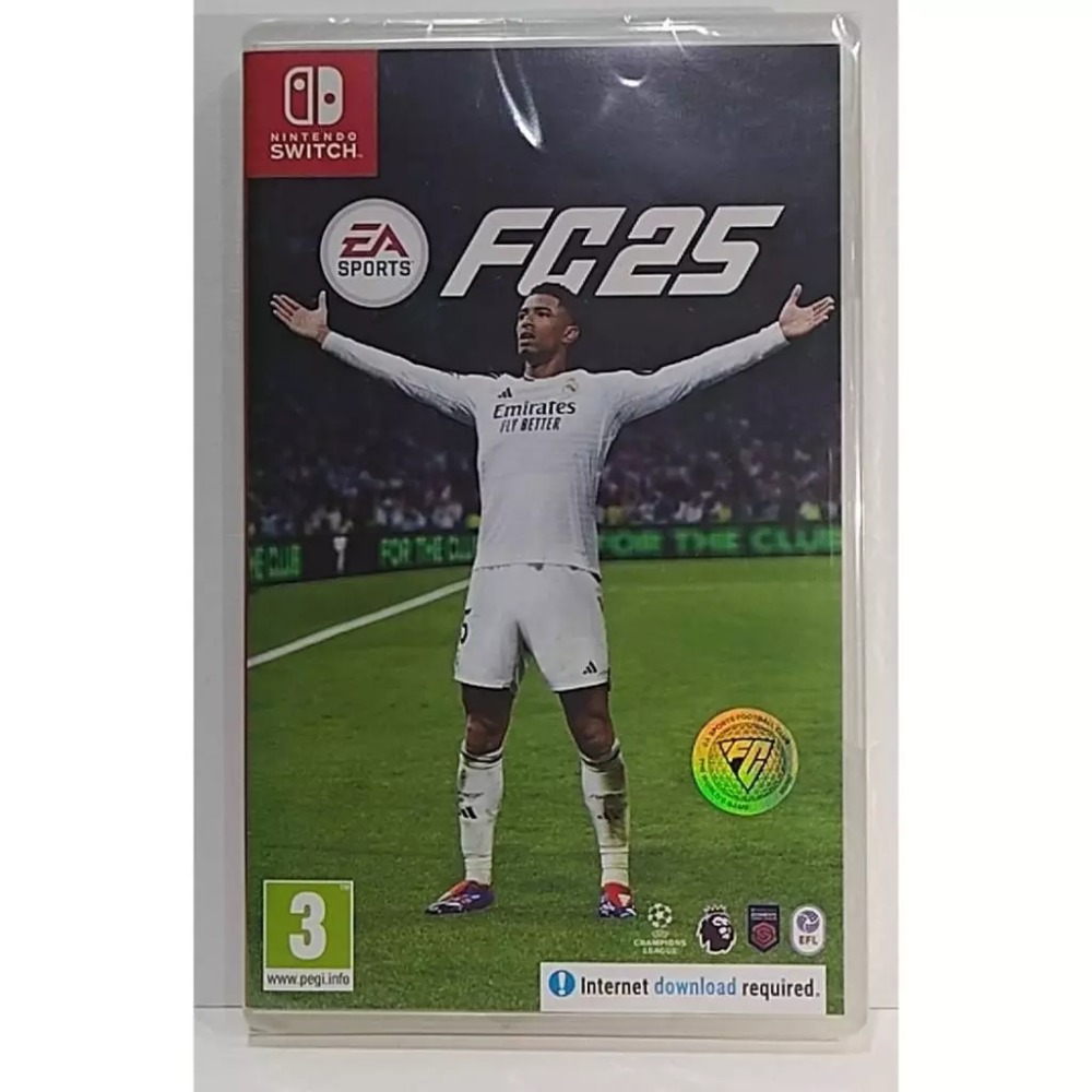 ＜譜蕾兒電玩＞（全新）NS EA SPORTS FC 25 中文版-規格圖2