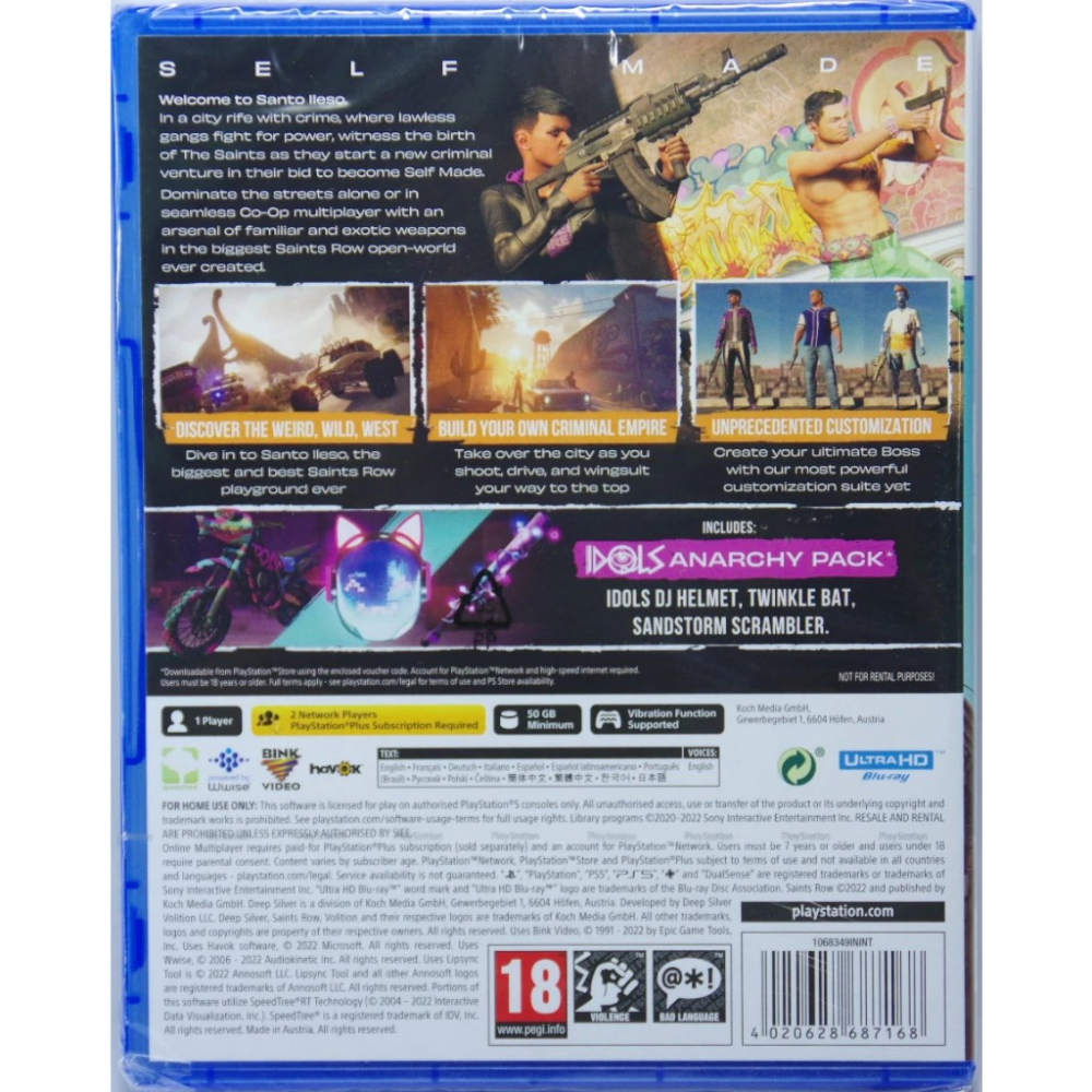 ＜譜蕾兒電玩＞（全新）PS5 黑街聖徒 重啟版 中文版-細節圖2