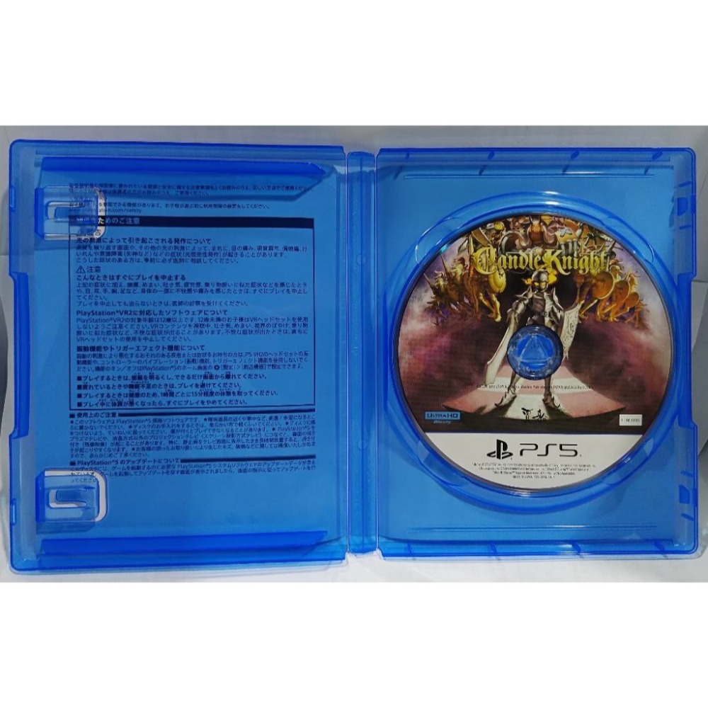 ＜譜蕾兒電玩＞（二手） PS5 《燭火騎士》稀有品 盒裝中文限定版 特典皆未拆-細節圖4