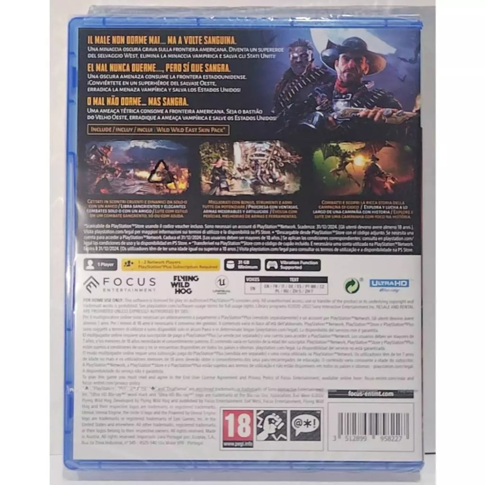 ＜譜蕾兒電玩＞（全新）PS5 西部魔域 中文版 Evil West-細節圖2